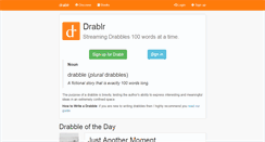 Desktop Screenshot of drablr.com