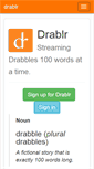 Mobile Screenshot of drablr.com